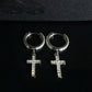Cross Pendant Ear Ring Dropping (EDAB) - TMT The Money Thing