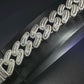 Baguette Cut Width 18mm Cuban Bracelet (CBAD)