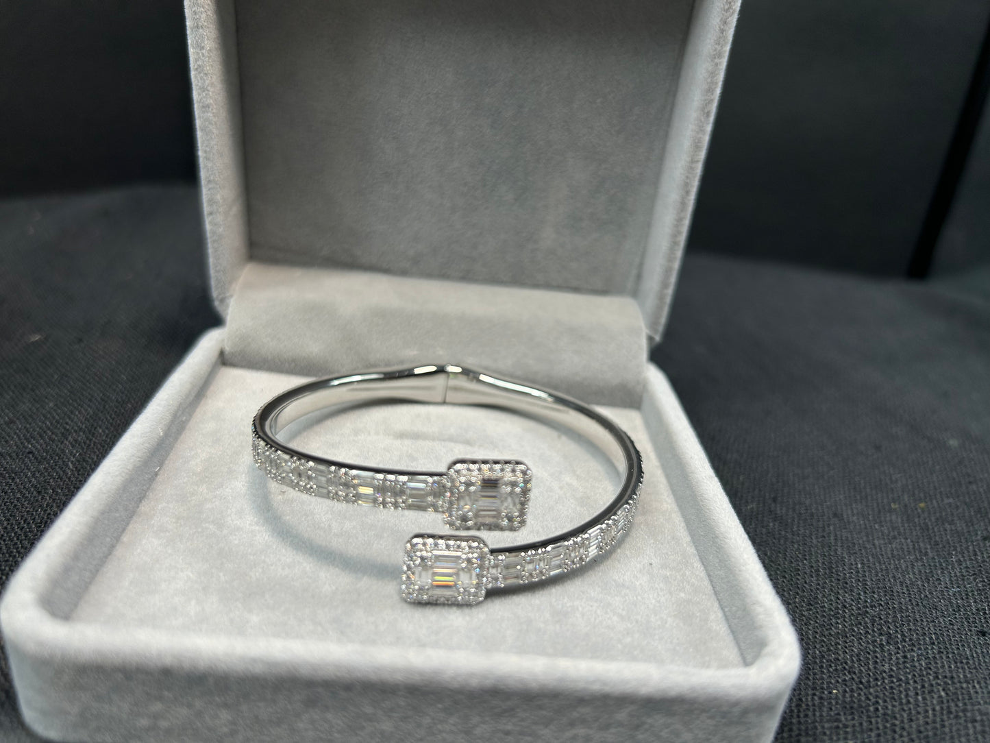 Baguette Cut Bangle - TMT The Money Thing